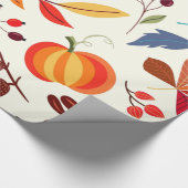 Herbstwrapper Geschenkpapier (Ecke)