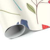 Herbstwrapper Geschenkpapier (Rolleneckpunkt)