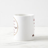 Herbstwünsche & Küsse, Herbst, Saison Kaffeetasse (Mittel)