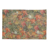 Herbstwurfkissenpilz Tasse Flasenkerne Kerze Kissenbezug (Rückseite)