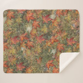 Herbstwurfkissenpilz Tasse Flasenkerne Kerze Sherpadecke (Vorderseite (Horizontal))