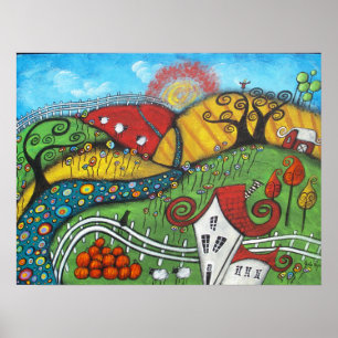 Herbstzauberposter Poster