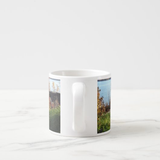 Herbstzug Espressotasse (Rückseite)