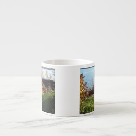 Herbstzug Espressotasse (Vorderseite)