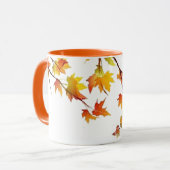 Herbstzweig Tasse (Vorderseite Links)