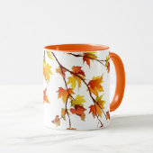 Herbstzweig Tasse (VorderseiteRechts)