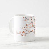 Herbstzweige Kaffeetasse (Vorderseite Links)