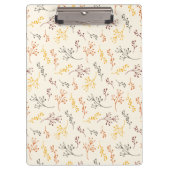 Herbstzweige Klemmbrett (Vorderseite)