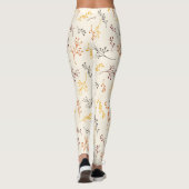 Herbstzweige Leggings (Rückseite)