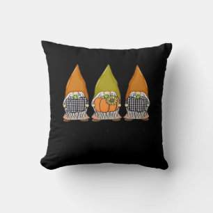 Herbstzwerge mit Kürbissen Es ist Herbst, Leute, H Kissen