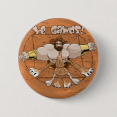 Herc auf dem Radknopf (klein) Button (Vorderseite)