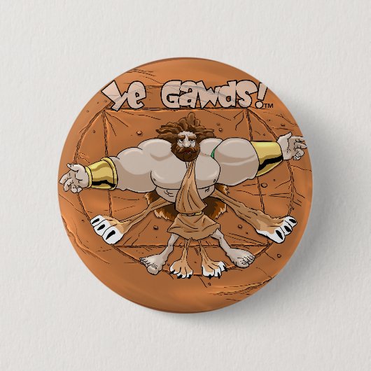 Herc auf dem Radknopf (klein) Button (Vorderseite)