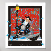 Herchel Singen im Regen Poster (Vorne)