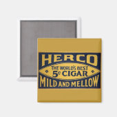 Herco Cigar-1905 Magnet (Vorderseite/Rückseite)