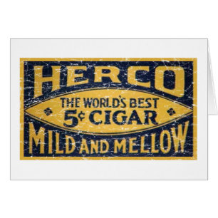 Herco Cigar-1905 - Not