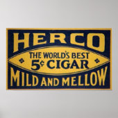 Herco Cigar-1905 Poster (Vorne)