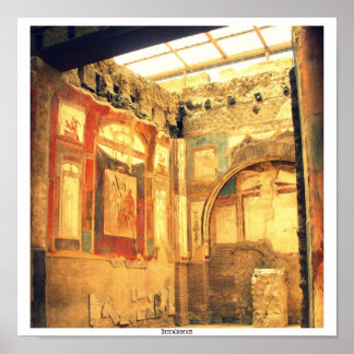Herculaneum Interior Print Poster