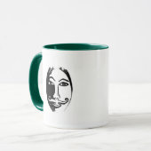 Hercule Poirot Tasse (Vorderseite Links)