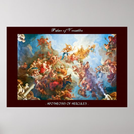 Hercules-Allegorie-Poster Poster (Vorne)