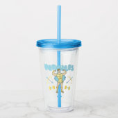 Hercules Arrows and Dumbbells Flex Acrylic Tumbler Acryltrinkbecher (Vorderseite)