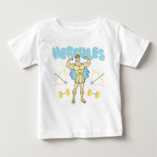 Hercules Arrows and Dumbbells Flex Baby T-Shirt (Vorderseite)