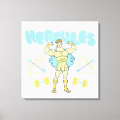 Hercules Arrows and Dumbbells Flex Canvas Print Leinwanddruck (Vorderseite)