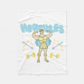 Hercules Arrows and Dumbbells Flex Fleece Blanket (Vorderseite)