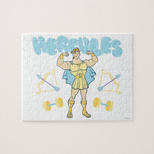 Hercules Arrows and Dumbbells Flex Jigsaw Puzzle (Horizontal)