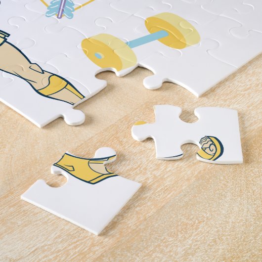 Hercules Arrows and Dumbbells Flex Jigsaw Puzzle (Seite)