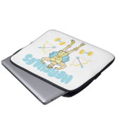 Hercules Arrows and Dumbbells Flex Laptop Sleeve (Vorne Knopf)