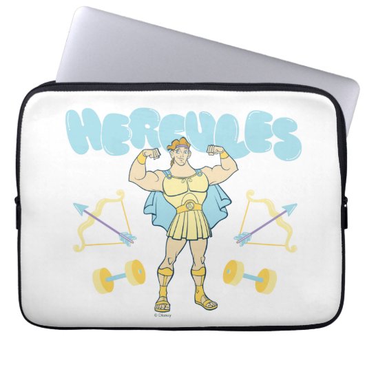 Hercules Arrows and Dumbbells Flex Laptop Sleeve (Vorderseite)