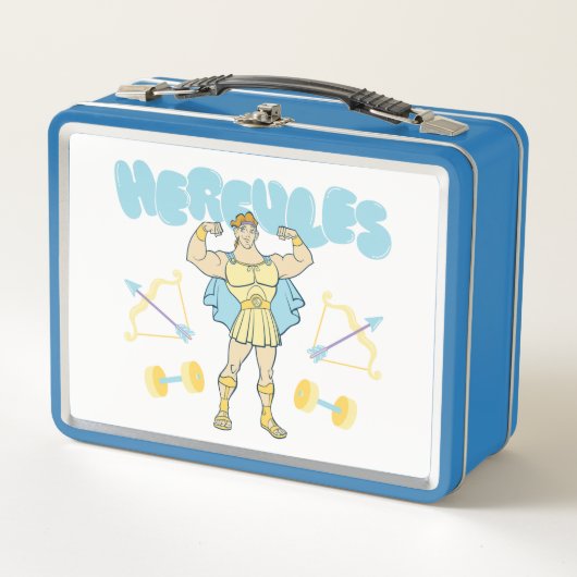 Hercules Arrows and Dumbbells Flex Metal Lunch Box (Vorderseite)