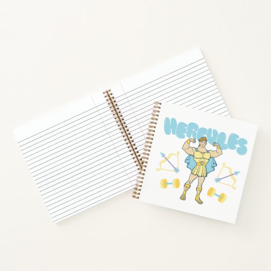 Hercules Arrows and Dumbbells Flex Notebook Notizblock (Innenseite)