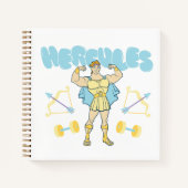 Hercules Arrows and Dumbbells Flex Notebook Notizblock (Vorderseite)