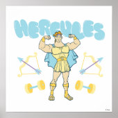 Hercules Arrows and Dumbbells Flex Poster (Vorne)