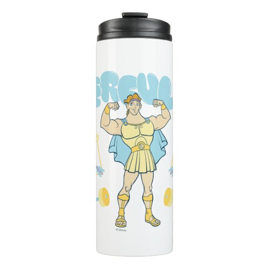 Hercules Arrows and Dumbbells Flex Thermal Tumbler Thermosbecher (Vorderseite)