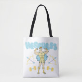 Hercules Arrows and Dumbbells Flex Tote Bag Tasche (Vorderseite)