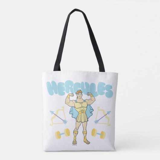 Hercules Arrows and Dumbbells Flex Tote Bag Tasche (Rückseite)