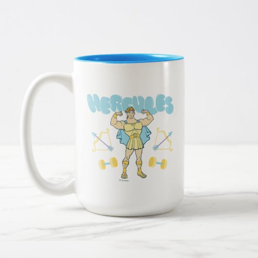 Hercules Arrows and Dumbbells Flex Two-Tone Coffee Zweifarbige Tasse (Links)