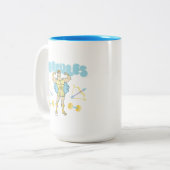 Hercules Arrows and Dumbbells Flex Two-Tone Coffee Zweifarbige Tasse (Vorderseite Links)