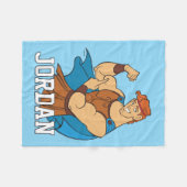 Hercules Bicep Flex Fleece Blanket (Vorderseite (Horizontal))
