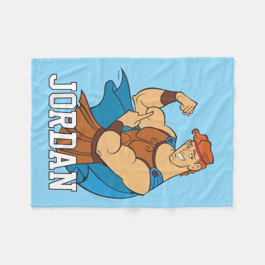 Hercules Bicep Flex Fleece Blanket (Vorderseite (Horizontal))