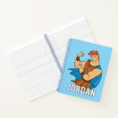 Hercules Bicep Flex Notebook Notizblock (Innenseite)