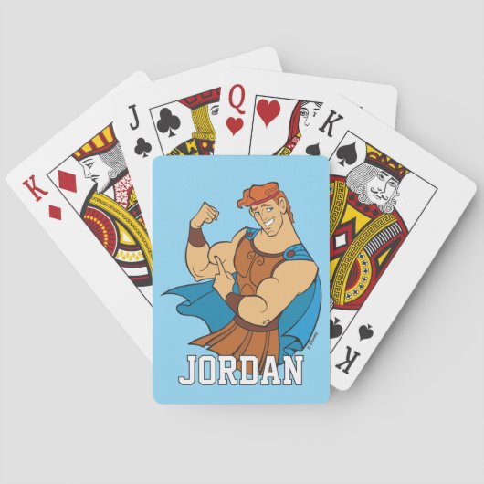 Hercules Bicep Flex Poker Cards Spielkarten (Rückseite)