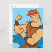 Hercules Bicep Flex Postcard Postkarte (Vorne/Hinten)