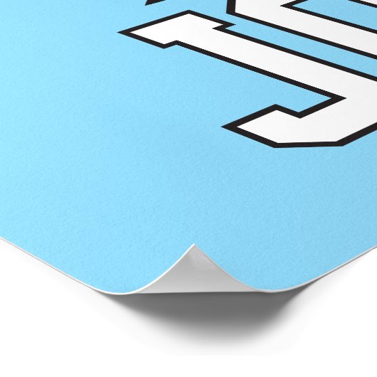 Hercules Bicep Flex Poster (Ecke)