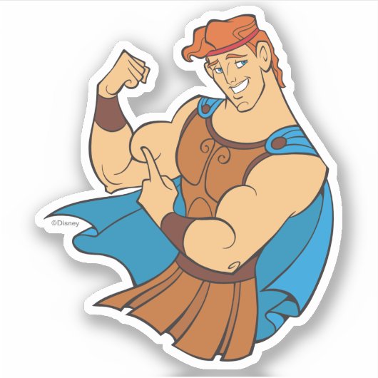 Hercules Bicep Flex Sticker (Vorderseite)