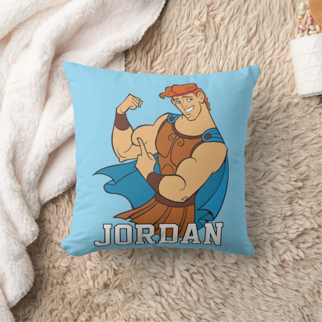 Hercules Bicep Flex Throw Pillow Kissen (Decke)