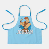 Hercules-Bizeps-beugeschürze Schürze (Vorderseite)