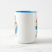 Hercules Bizepsbeuge Zweifarben-Kaffeetasse Zweifarbige Tasse (Mittel)